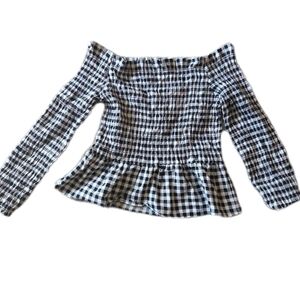 H&m Divided Brand Off-Shoulder Top New With Tags